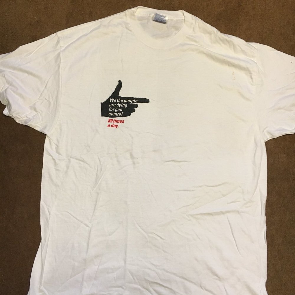 SLAM Gun Control concert shirt, 2000